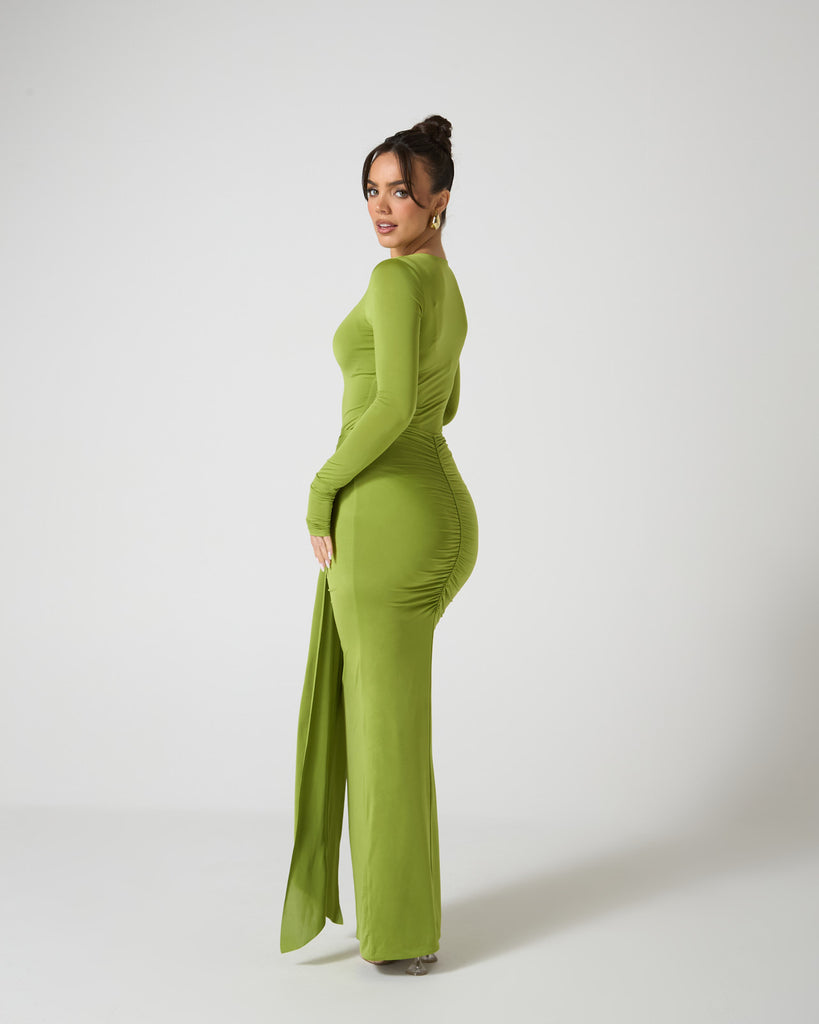 See you soon / Green Maxi Co-Ord