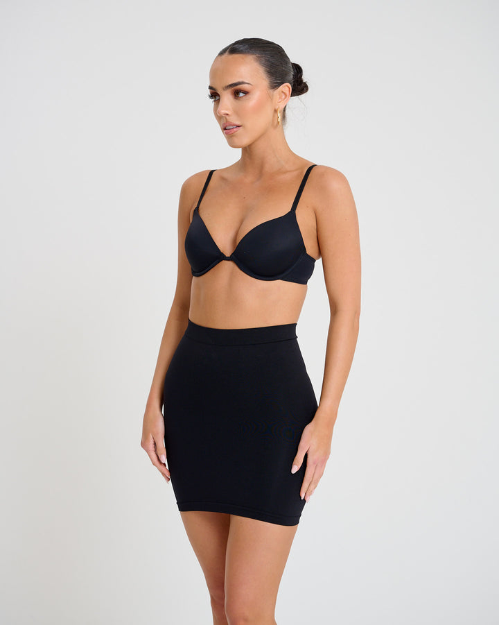 Shapewear Skirt Black