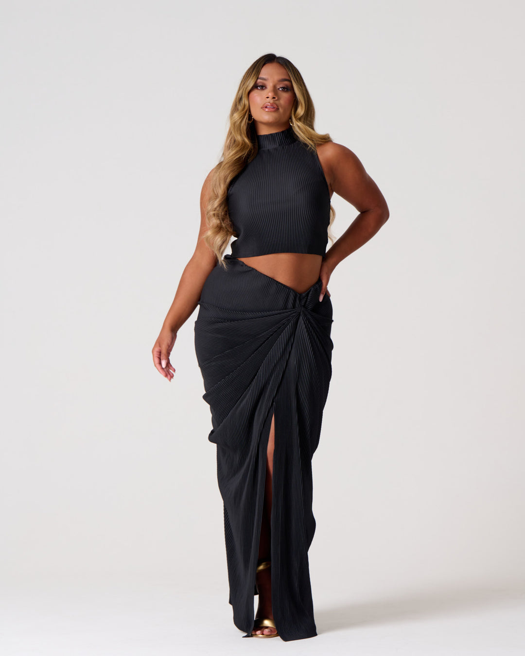Heard you asked / Black Maxi Co-Ord