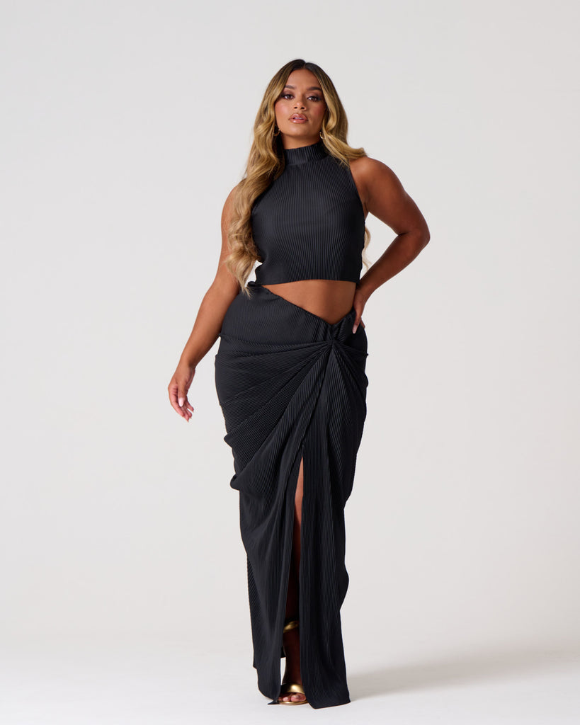 Heard you asked / Black Maxi Co-Ord