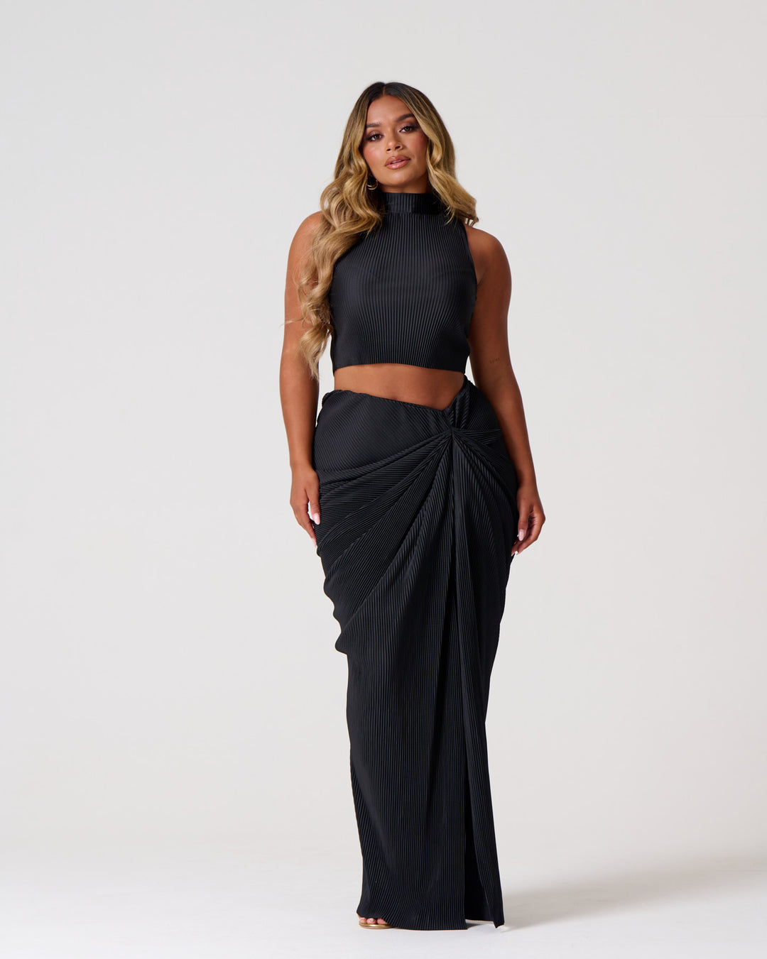 Heard you asked / Black Maxi Co-Ord