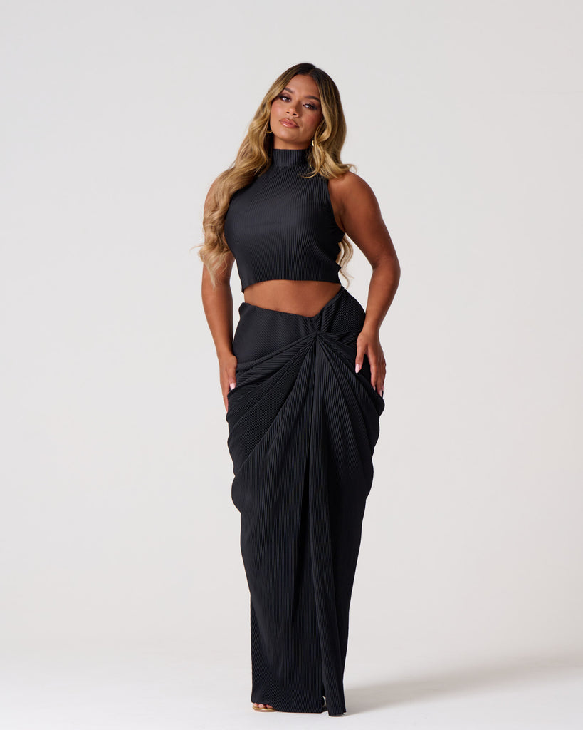 Heard you asked / Black Maxi Co-Ord