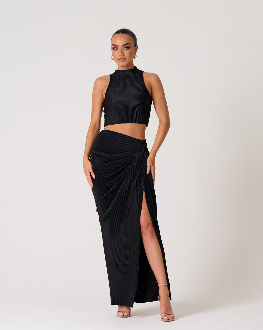 Heard you asked / Black Maxi Co-Ord
