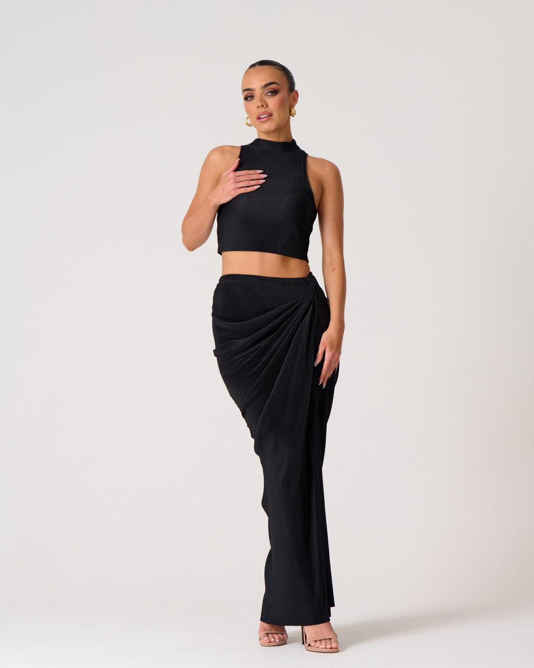 Heard you asked / Black Maxi Co-Ord