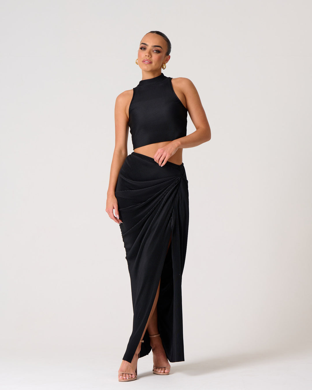 Heard you asked / Black Maxi Co-Ord
