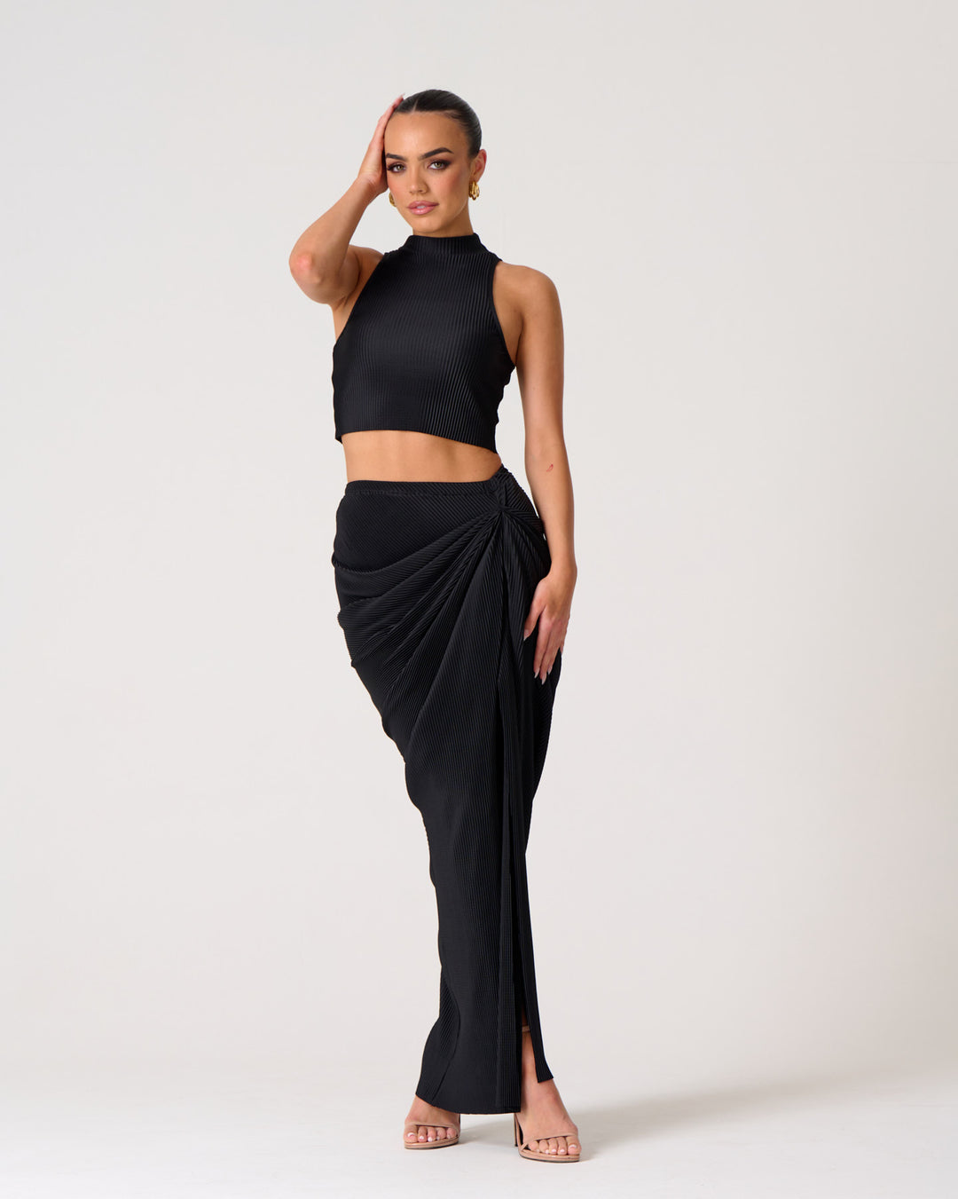 Heard you asked / Black Maxi Co-Ord