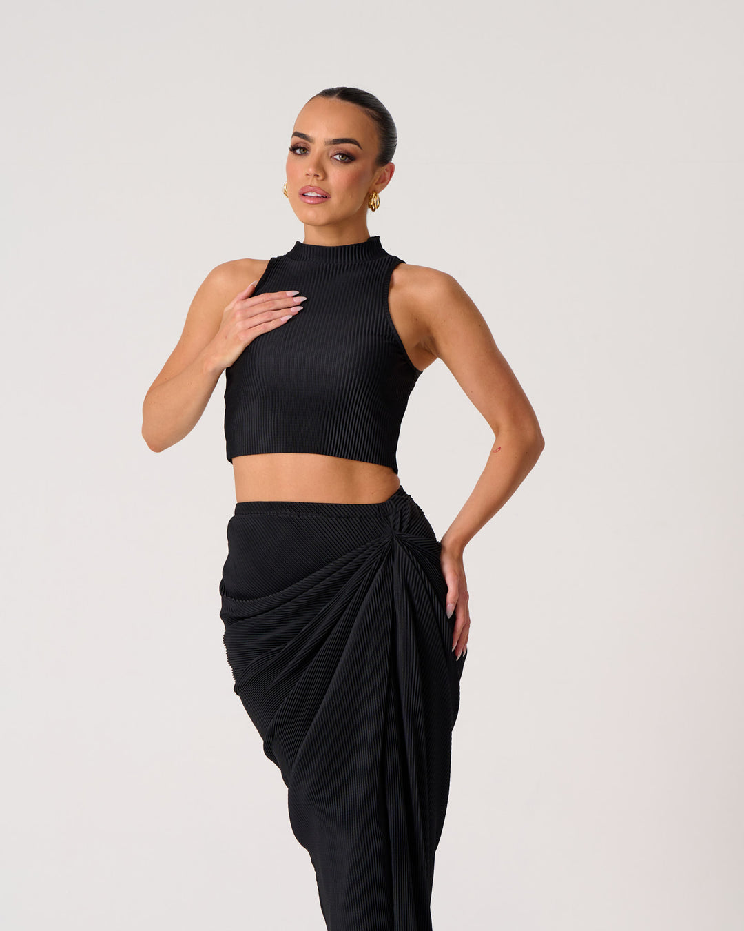 Heard you asked / Black Maxi Co-Ord