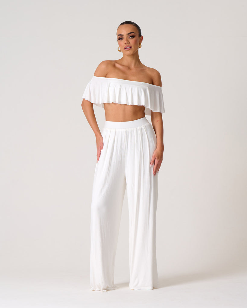 Step out / White Co-ord