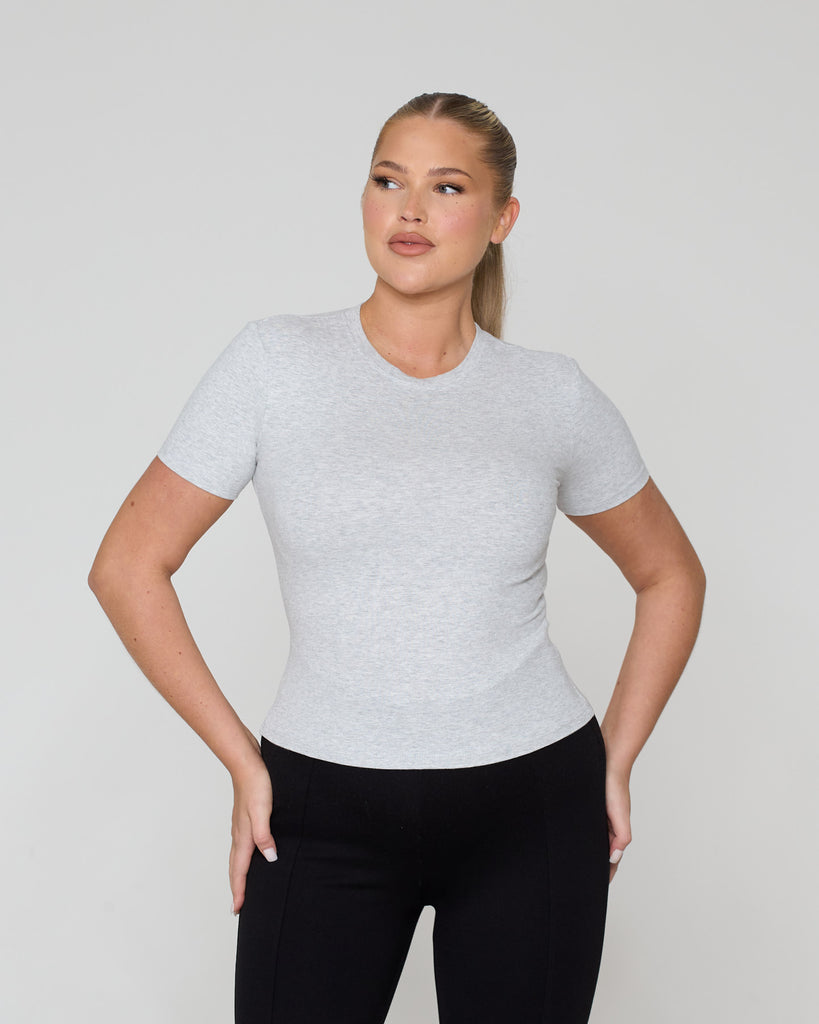 Its snatched Tee / Grey Marl