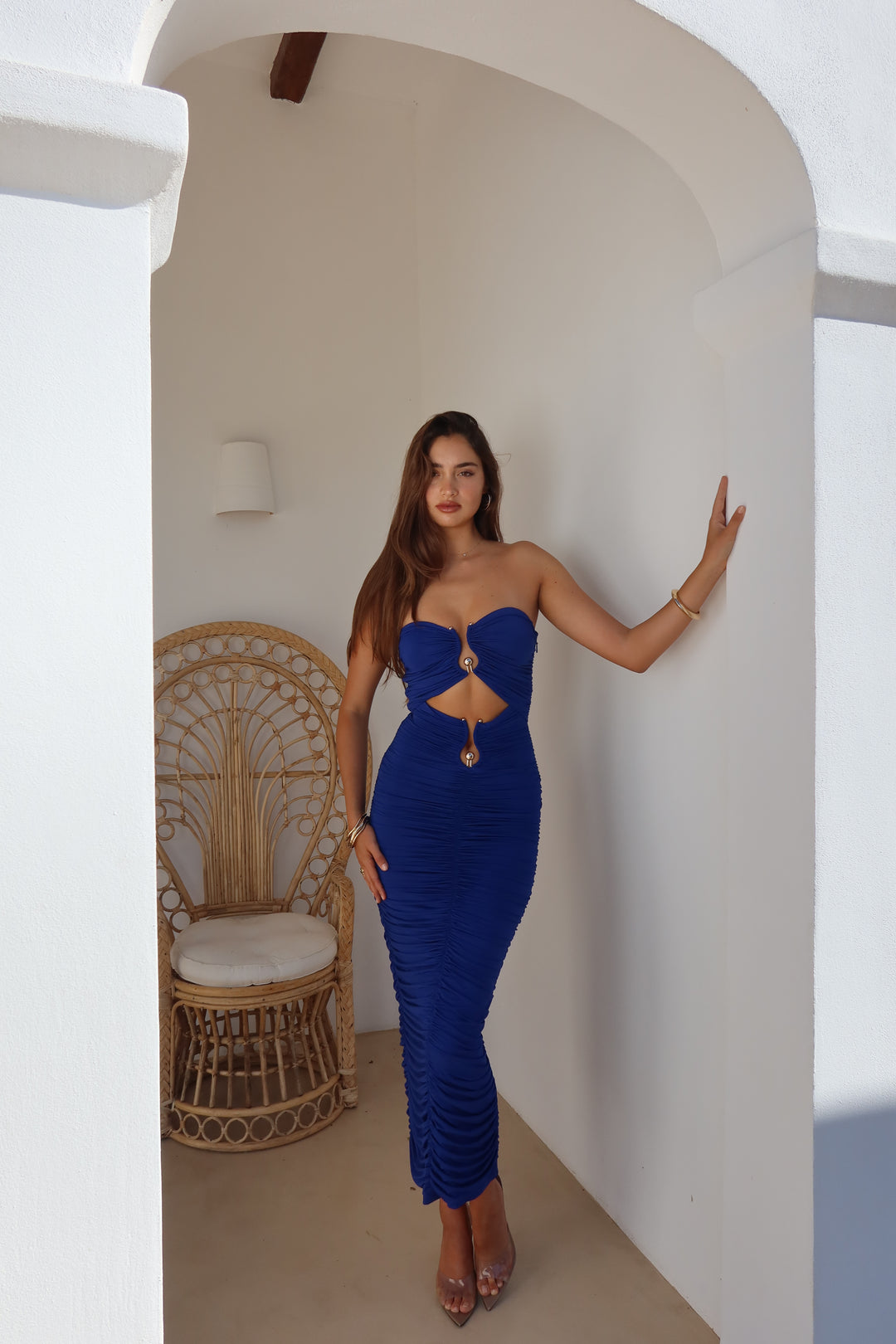 Own The Night Midnight Blue Maxi