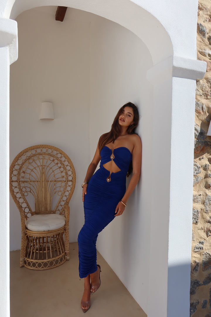 Own The Night Midnight Blue Maxi