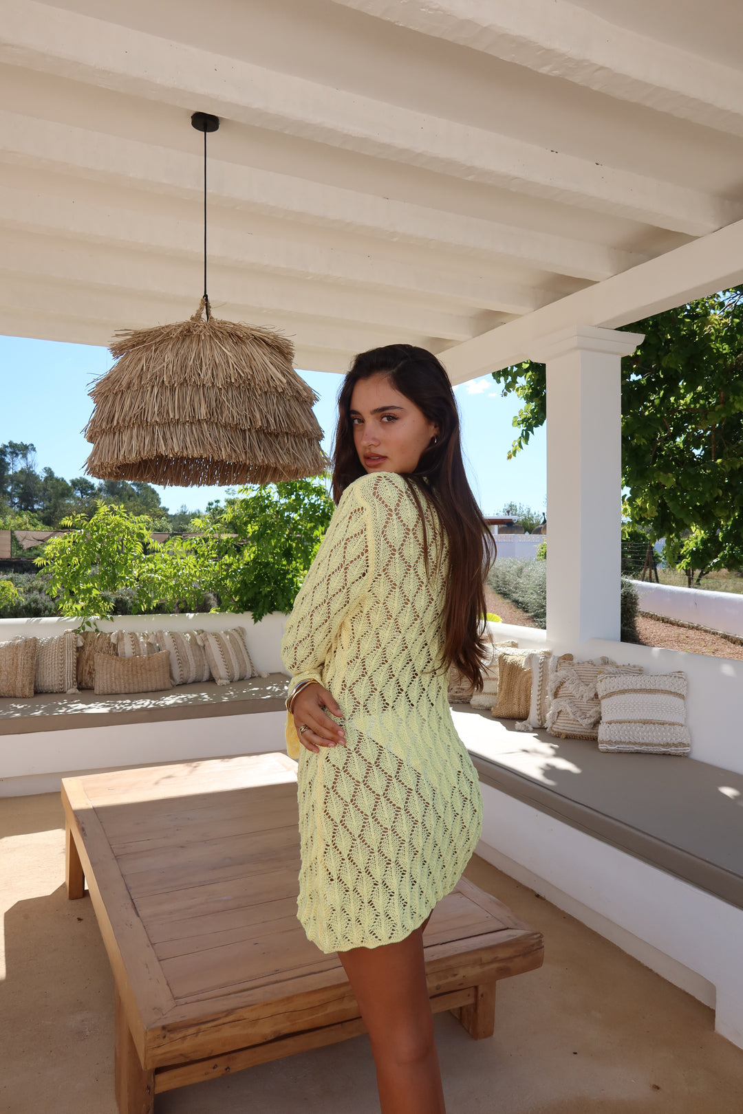 Sweet Escape Lemon Crochet Mini