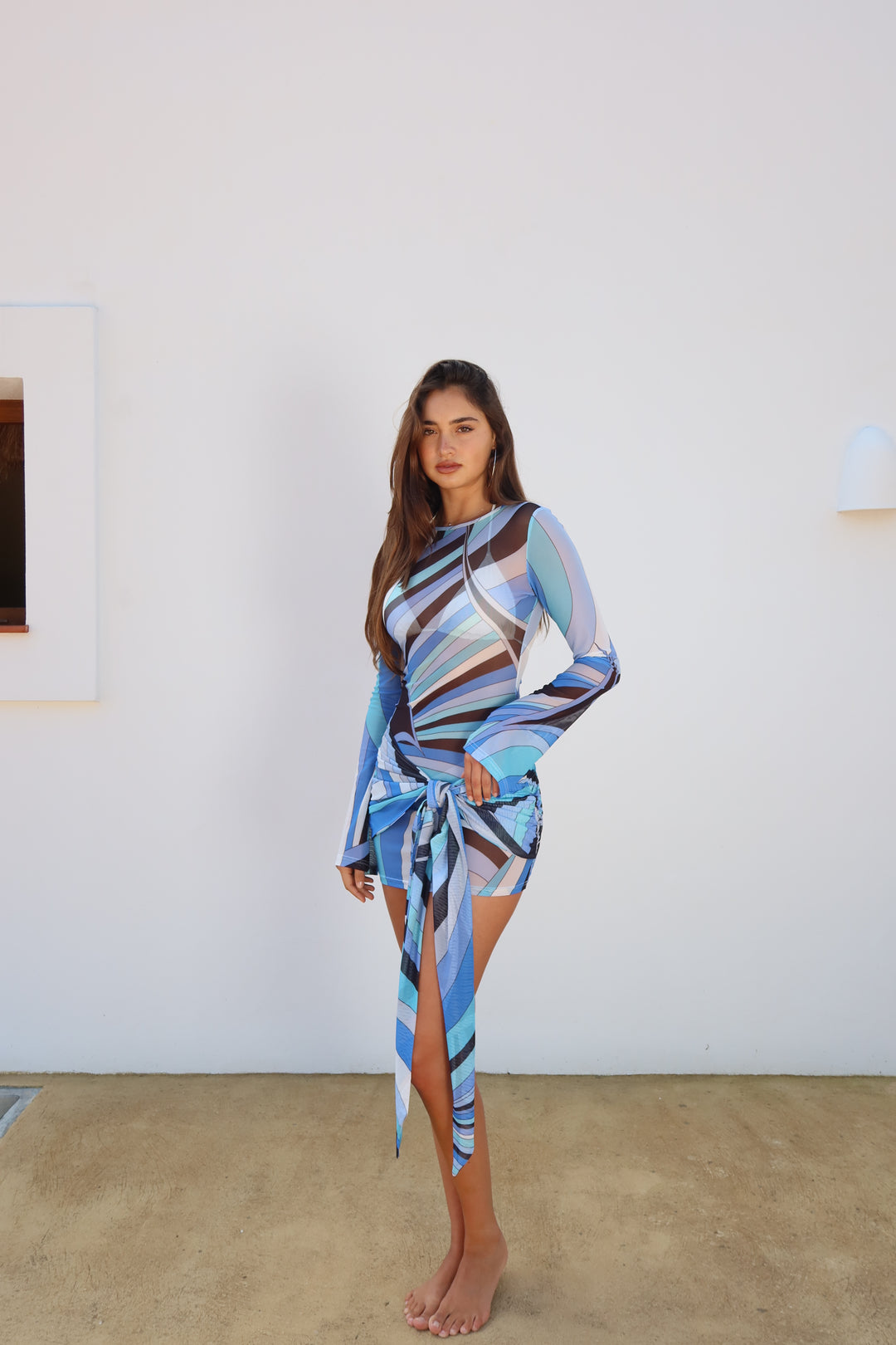Somewhere New Blue Mesh Mini