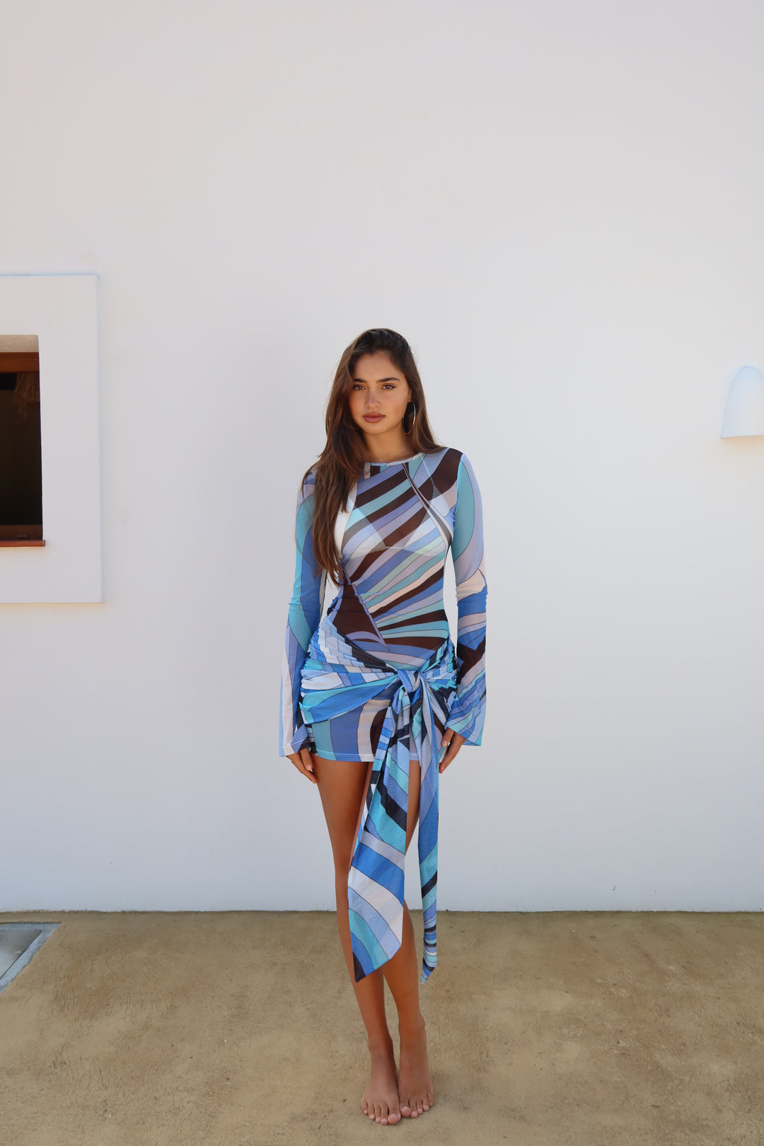 Somewhere New Blue Mesh Mini