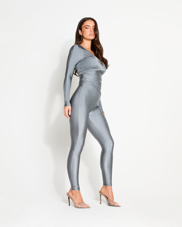 Double Take Leggings Gunmetal