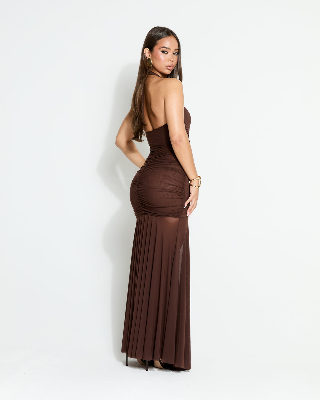 In My Feelings Chocolate Maxi Dress