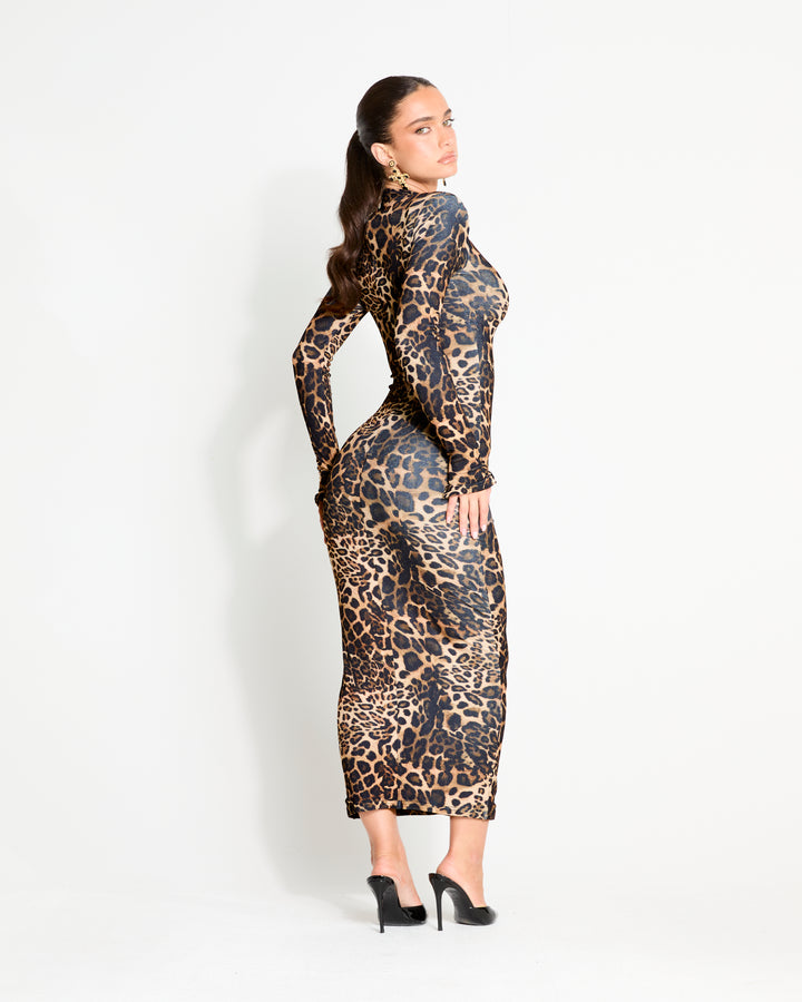 After Hours Leopard Maxi