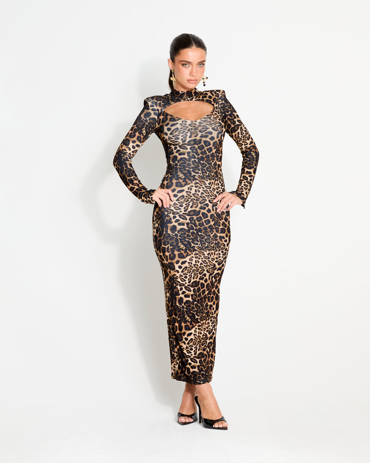 After Hours Leopard Maxi