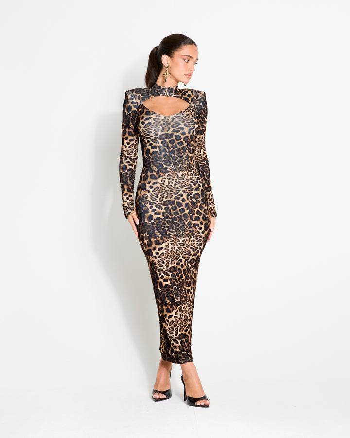 After Hours Leopard Maxi