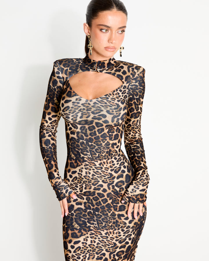 After Hours Leopard Maxi