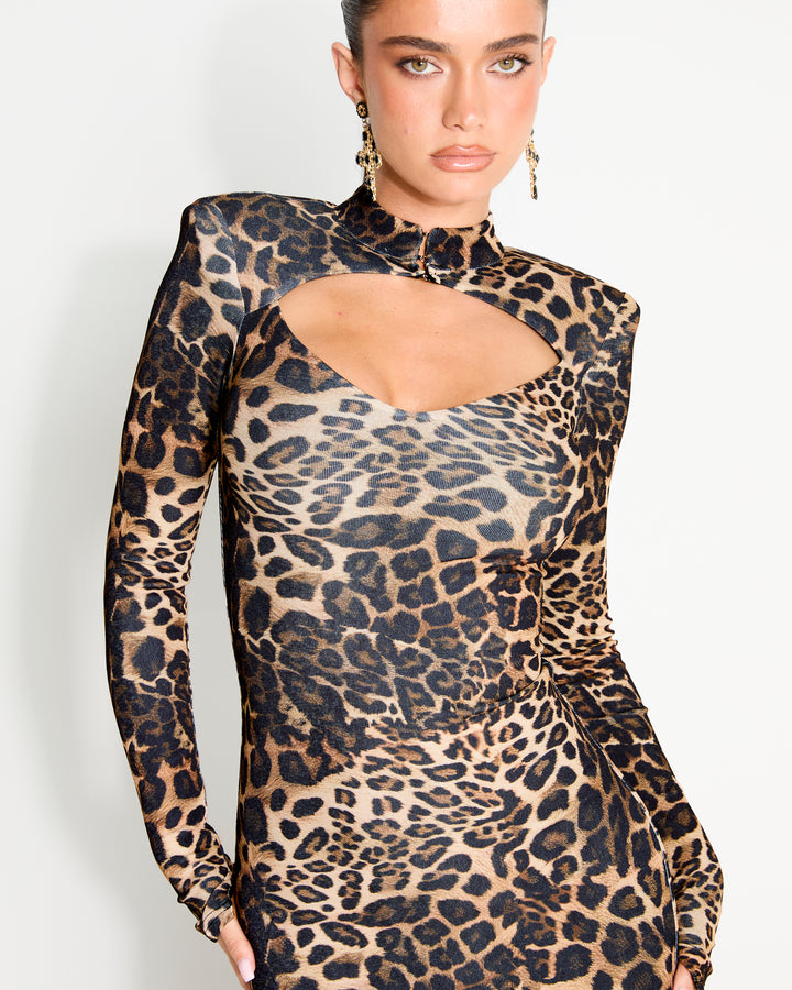 After Hours Leopard Maxi