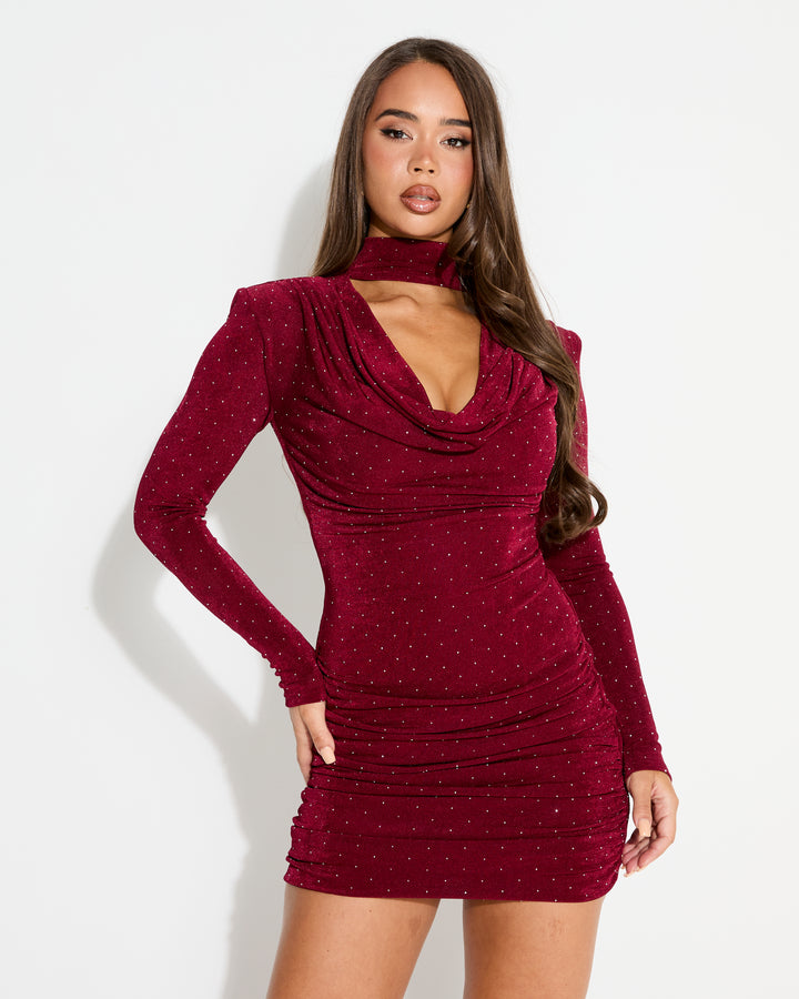 On Speed Dial Burgundy