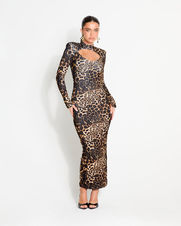 After Hours Leopard Maxi
