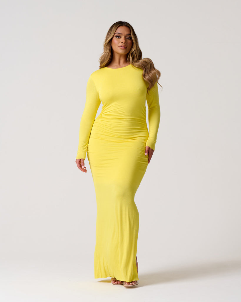 Dress it up Maxi / Yellow